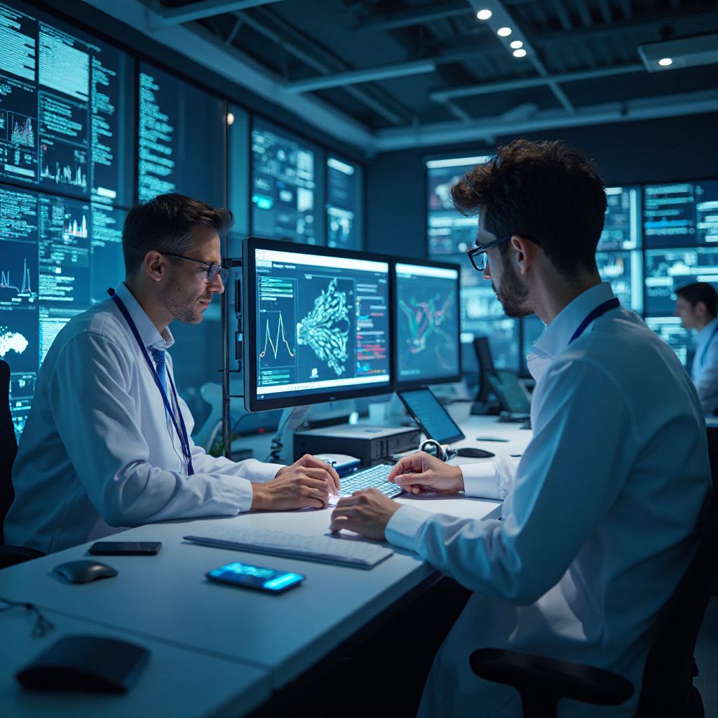 Laboratorio di ricerca con i nostri data scientist al lavoro